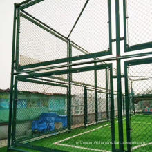 Basketball Court Fence PVC Coated Chain Link Fence diamond fence for USA market with cheap price